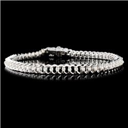 14K Gold 1.00ctw Diamond Bracelet