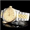 Image 2 : Rolex Two-Tone DateJust Diamond Wristwatch