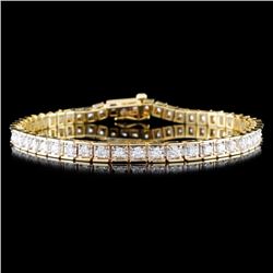 14K Gold 1.48ctw Diamond Bracelet