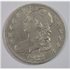 Image 1 : 1833 BUST HALF DOLLAR, NICE AU