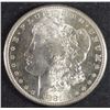 Image 1 : 1881-S MORGAN SILVER DOLLAR, GEM BU  FLASHY