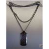 Image 2 : MEN'S HEAVY STAILESS STEEL NECKLACE