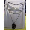 Image 1 : STAINLESS STEEL DIAMOND NECKLACE
