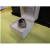 Image 2 : STERLING SILVER QUARTZ MEN'S RING