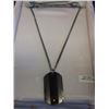 Image 2 : TITANIUM DIAMOND PENDANT NECKLACE