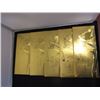 Image 1 : 5 GIFT ENEVELOPES OF 24KT GOLD FOIL SANTA CLAUS