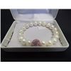 Image 1 : FRESHWATER PEARL FLEXIBLE SIZE BRACELET