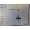 Image 4 : Stainless Steel Men's Diamond Cross Pendant