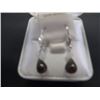 Image 2 : Sterling Silver Genuine Smokey Quartz Earrings