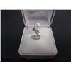 Image 1 : Sterling Silver Cubic Zirconia Swan Pendant