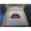 Image 2 : Genuine Purple Agate Ring
