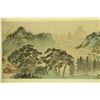Image 2 : Watercolour on Silk Landscape Puru 1896-1963