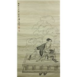 Ink on Paper Scroll Zhang Daqian 1899-1983