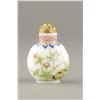 Image 1 : Enameled Painted Glass Snuff Bottle w Qianlong Mk