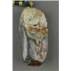 Image 1 : Chinese Two Tone Jade Toggle Carved Chilong