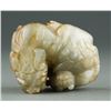 Image 3 : Fine Chinese Celadon Jade Carved Chilong w Cub