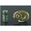 Image 2 : Two Pieces of Chinese Archaic Jade Pendants