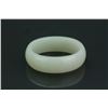 Image 1 : Chinese Fine White Jade Carved Bangle