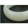 Image 2 : Chinese Fine White Jade Carved Bangle