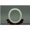 Image 3 : Chinese Fine White Jade Carved Bangle