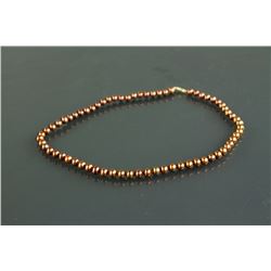 10K Yellow Gold Clasp Pearl Necklace CRV $485