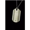 Image 3 : Titanium Diamond Dog Tag Necklace CRV $429