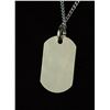 Image 4 : Titanium Diamond Dog Tag Necklace CRV $429