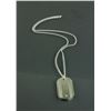 Image 5 : Titanium Diamond Dog Tag Necklace CRV $429