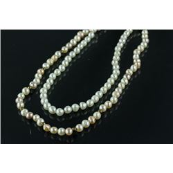 Two Pieces of Fine Pearl Necklaces
