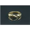 Image 1 : 14K Yellow Gold Diamond Ring