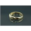 Image 2 : 14K Yellow Gold Diamond Ring