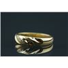 Image 3 : 14K Yellow Gold Diamond Ring