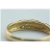 Image 4 : 14K Yellow Gold Diamond Ring