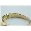 Image 5 : 14K Yellow Gold Diamond Ring