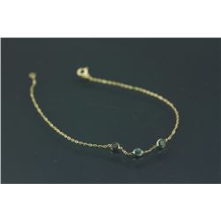 14K Yellow Gold Alexandrite Bracelet CRV $1339