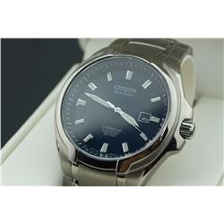 Citizen Men's Titanium Eco-Drive Wrist Watch