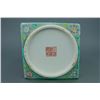 Image 9 : Chinese Turquoise Ground Porcelain Vase Jiaqing Mk