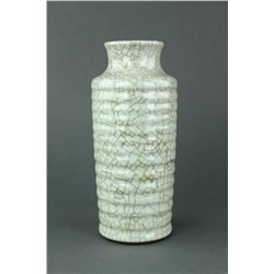 Qing Period Chinese Ge Porcelain Vase Qianlong MK