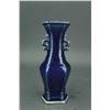 Image 3 : 17/18th Century Blue Ground Hexagon Porcelain Vase