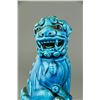 Image 2 : Republic Period Pair of Porcelain Fu Dogs Figures