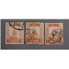 Image 1 : Three Stamps of Man Ord.4 3rd Print Ordinary 1934