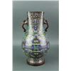 Image 2 : Chinese Cloisonne Bronze Hu Vase 4 Character Mark