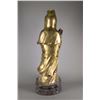 Image 2 : Large Chinese Gilt Bronze Figure of Guanyin