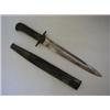 Image 1 : A CONTINENTAL HUNTING KNIFE, c.1890, single edged blade with central fuller steel crossguard with...