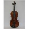Image 1 : A VIOLA, first half of the 20th century, two piece striped back, no interior label, length of bac...