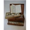 Image 1 : A MAHOGANY COLLECTORS SPECIMEN CABINET, late 19th century, cantaining numbered rock and mineral s...