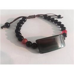 Natural Stone & Bead Bracelet