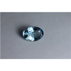 Natural Sky Blue Aquamarine 3.40 Cts {Flawless-VVS1)