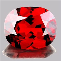 Natural Red Mozambique Garnet 3.60 cts {Flawless-VVS1}