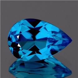 Natural Swiss Blue Topaz 4.41 Cts Flawless